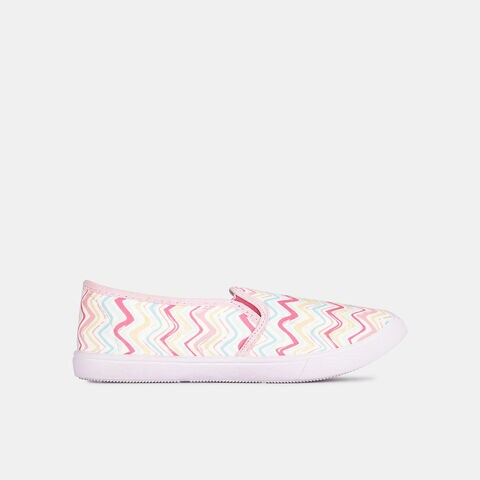 Bata White Slip-on Casual Shoes for Women